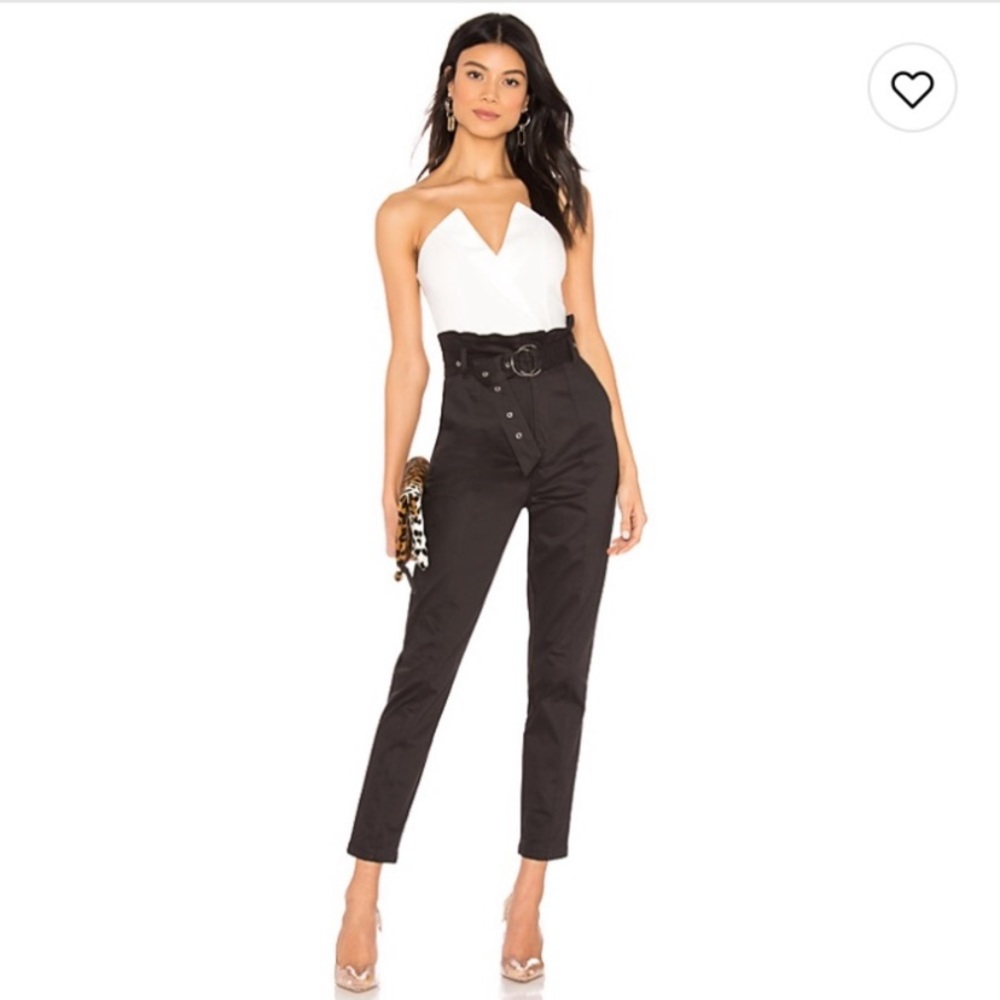Revolve superdown Tierra pants in black